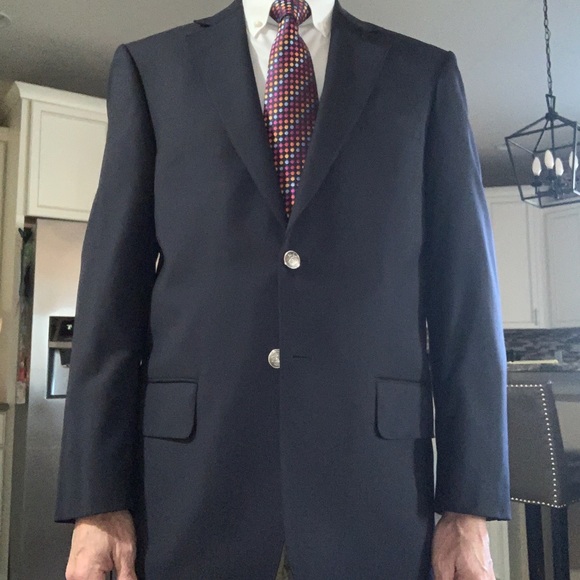 Orvis Other - Orvis Navy Blue 40R Travel Blazer Sport Coat